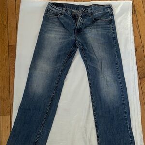 Bullhead Blue Straight Jeans Classic Denim